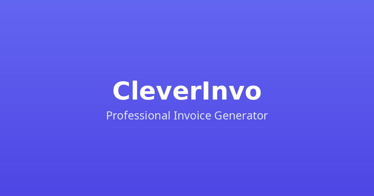 Best Free Invoice Generators in 2026